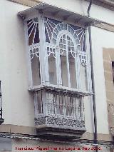 Casa de la Calle Ancha n 12. Balcn cerrado