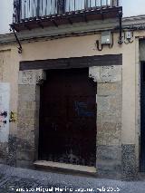 Casa de la Calle del Moral n 9. Portada