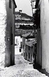 Calle Rosal. Foto antigua. Foto de Jacinto Mercado