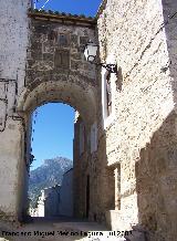 Arco de Cavalcavia. Desde la Calle del Altozano