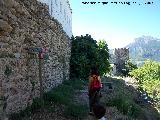 Torren de la Escuela. Muralla de la Puerta Catena hacia el Torren de la Escuela