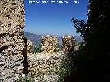 Torren de la Escuela. Adarve de la muralla hacia la Puerta Catena