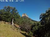 Piedra del Muln. Desde el Cortijo del Muln