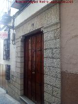 Casa de la Calle Espiga n 16. Portada