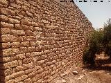 Molino del Cortijillo. Muros de piedra