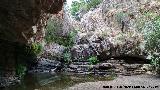 El Cimbarrillo. La cascada sin agua