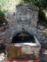 Fuente del Prado de las Ubillas. 