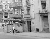 Edificio de la Calle Ramn y Cajal n 1. Foto antigua. En construccin