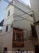 Hornacina de la Calle Salvador Muoz. Situacin
