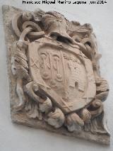 Casa de la Calle Garca Requena n 13. Escudo