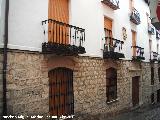 Casa de la Calle Garca Requena n 13. Fachada