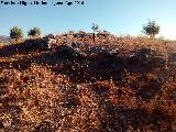 Fortn romano del Este de Cerro Largo. Muralla