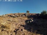 Fortn romano del Este de Cerro Largo. Muralla