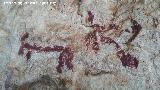 Pinturas rupestres de la Cueva de los Molinos. 