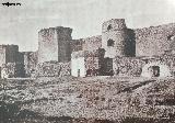 Castillo de los Guzmanes. Foto antigua