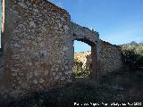 Cortijo de Pedro el Cruel. Acceso a los patios