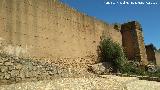 Muralla de Niebla. Tapial sur junto a la Puerta del Agua