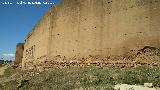 Muralla de Niebla. Tapial sur entre la Puerta del Buey y la Puerta del Agua