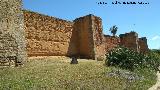 Muralla de Niebla. Sector sur entre la Torre Suroeste y la Puerta del Buey