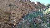 Muralla de Niebla. Restos de sillera por la zona de la Puerta del Embarcadero