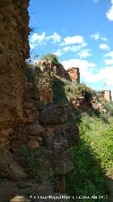 Muralla de Niebla. Sector Este desde la Puerta del Embarcadero