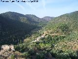 Castillo de La Espinareda. Vistas de la aldea de La Espinareda desde el Castillo