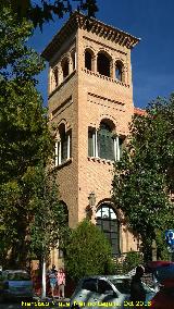 Balneario de Lanjarn. Torre mirador