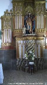 Ermita de San Roque. Retablo