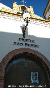 Ermita de San Roque. 