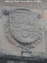 Casa del Juzgado. Escudo central