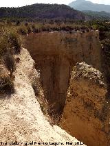 Puente de Tierra. Parte alta del puente