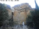 Casas excavadas en la roca. 