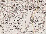 Cortijo de las Correderas. Mapa 1850