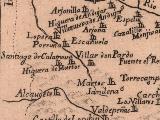 Historia de Higuera de Calatrava. Mapa 1788