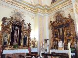 Iglesia de Ntra Sra de la Paz. Retablos de capilla lateral