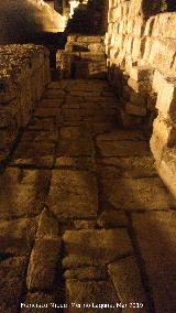 Muralla Romana. Calzada