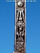 Cruz de Montefro. Detalle