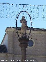 Monumento a la Inmaculada. 