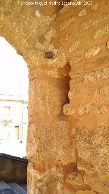 Muralla de Niebla. Puerta del Agujero. Quicio