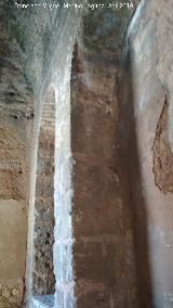 Muralla de Niebla. Puerta del Socorro. Arco del interior de la torre