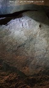 Dolmen de Soto. Petroglifo VII. Grabado de la parte superior