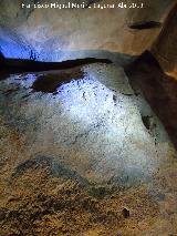 Dolmen de Soto. Petroglifo VII. Grabado de la parte superior