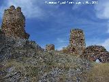 Castillo del Berrueco. Patio de Armas del segundo recinto