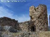 Castillo del Berrueco. Torren circular izquierdo