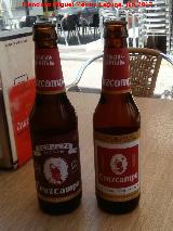 Cerveza Cruzcampo. 