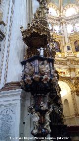 Catedral de Granada. Capilla Mayor. Plpito