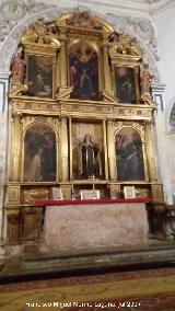 Catedral de Granada. Capilla de Santa Teresa. Retablo