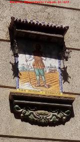 Azulejos de San Isidro Labrador. 