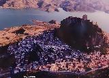 Zahara de la Sierra. Foto del cartel