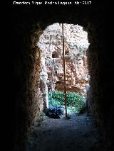 Castillo de Torres. Entrada desde el interior